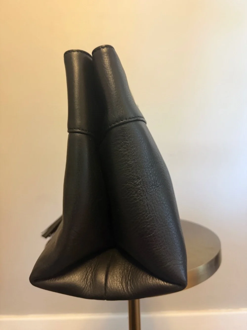 Mario Valentino Black Leather Purse- please read description